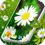 Logo of 3D Daisy Spring Live Wallpaper android Application 